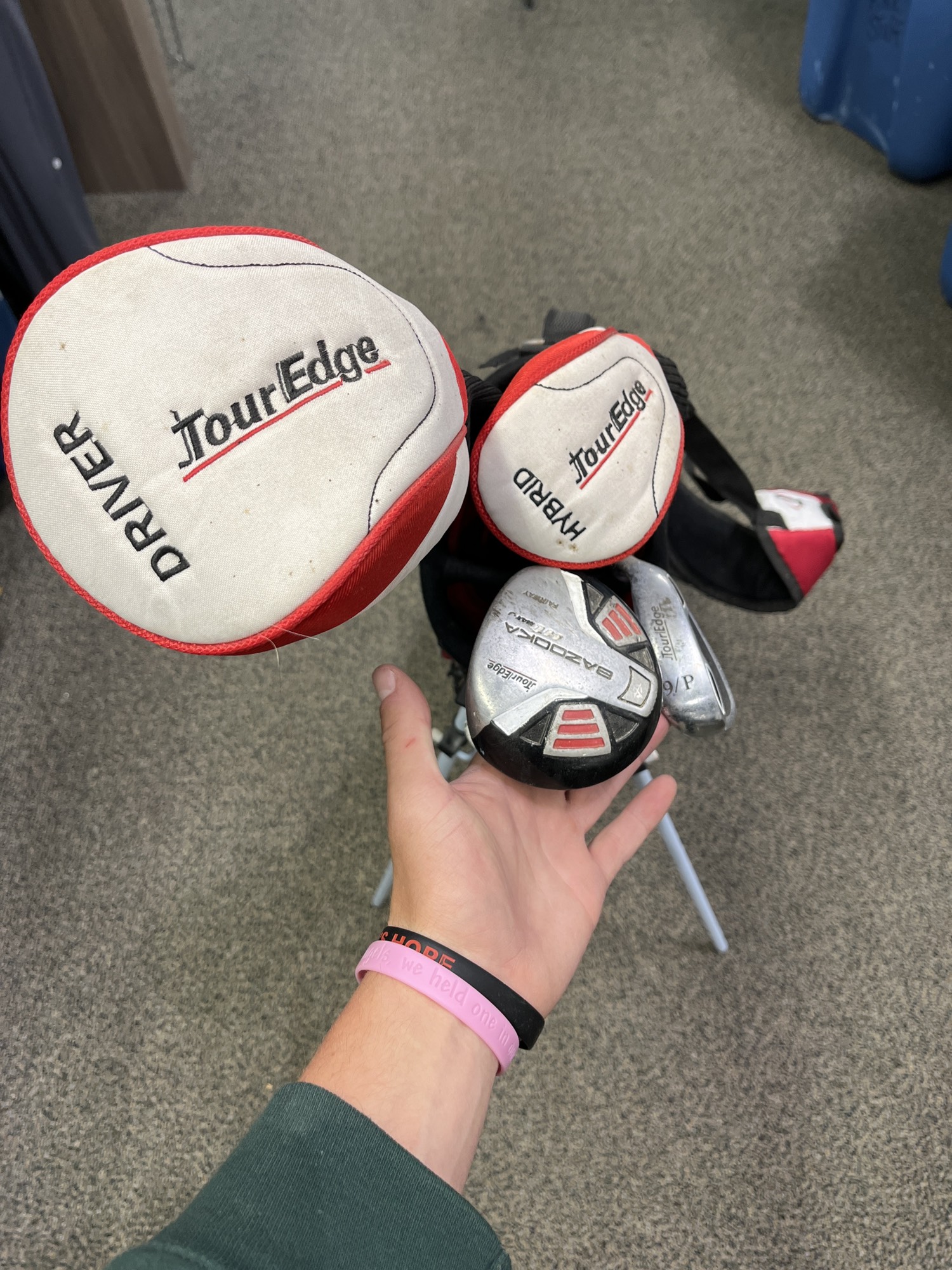 Used Junior Tour Edge Bazooka Ht MaxJ Right Clubs (5 Clubs) SidelineSwap