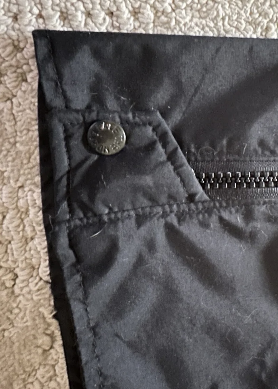 North Face Extreme Mens Ski Bibs Black GoreTex USA Made sz L full zip