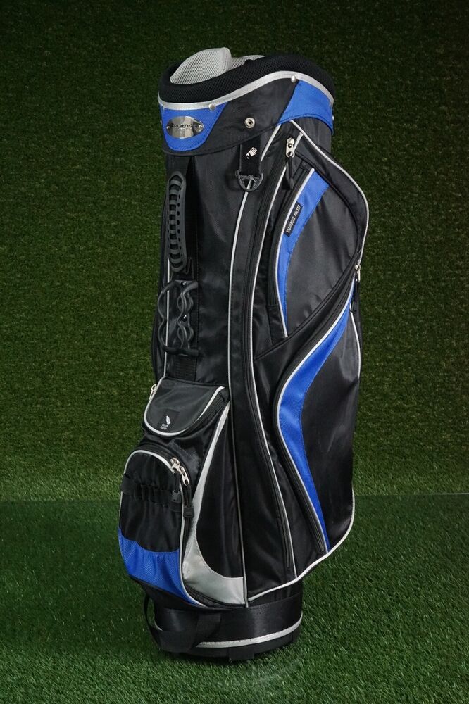 ORLIMAR SPORT 11WAY DIVIDER GOLF CART BAG, BLUE / BLACK SidelineSwap