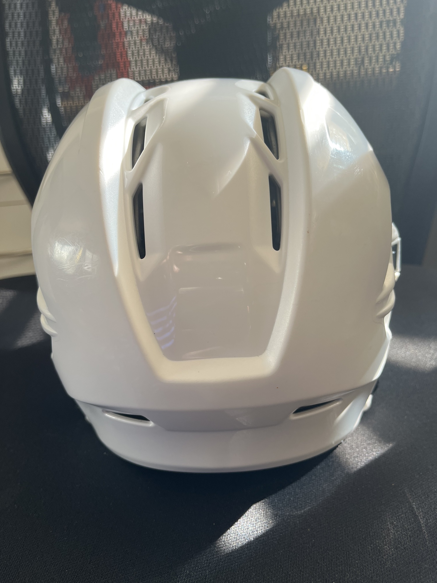 Lightly Used White CCM Tacks 910 Pro Stock Helmet Size Small With Bauer Visor SidelineSwap