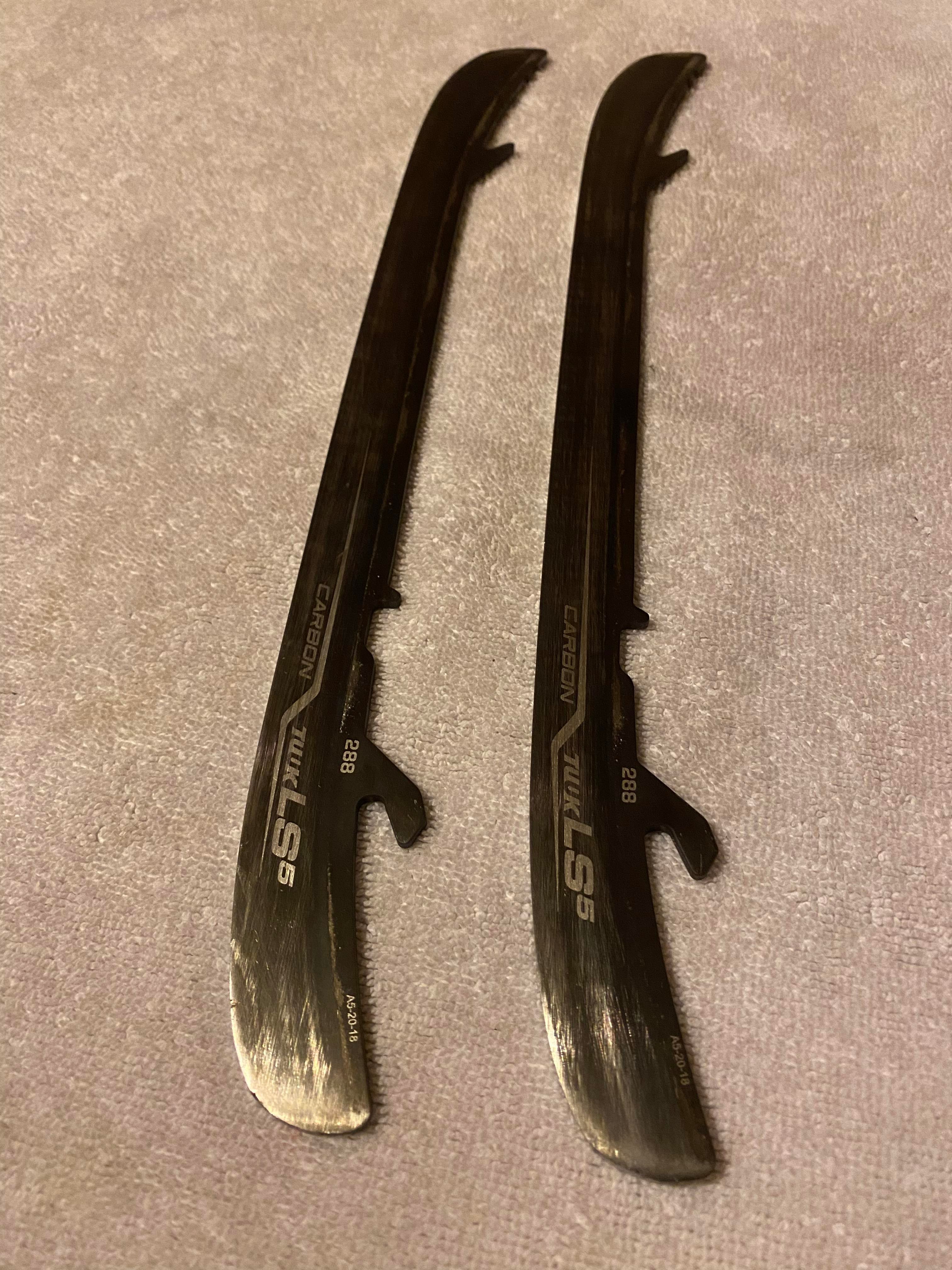 Bauer Hockey Tuuk LS5 Carbon Steel Runners, Size 288 SidelineSwap