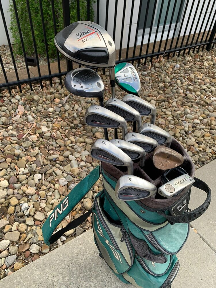 Complete Set of Golf Clubs Titleist, Warrior, Callaway SidelineSwap