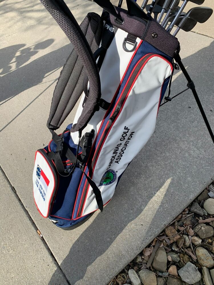 Complete Set of PING Golf Clubs + College Stand Bag SidelineSwap