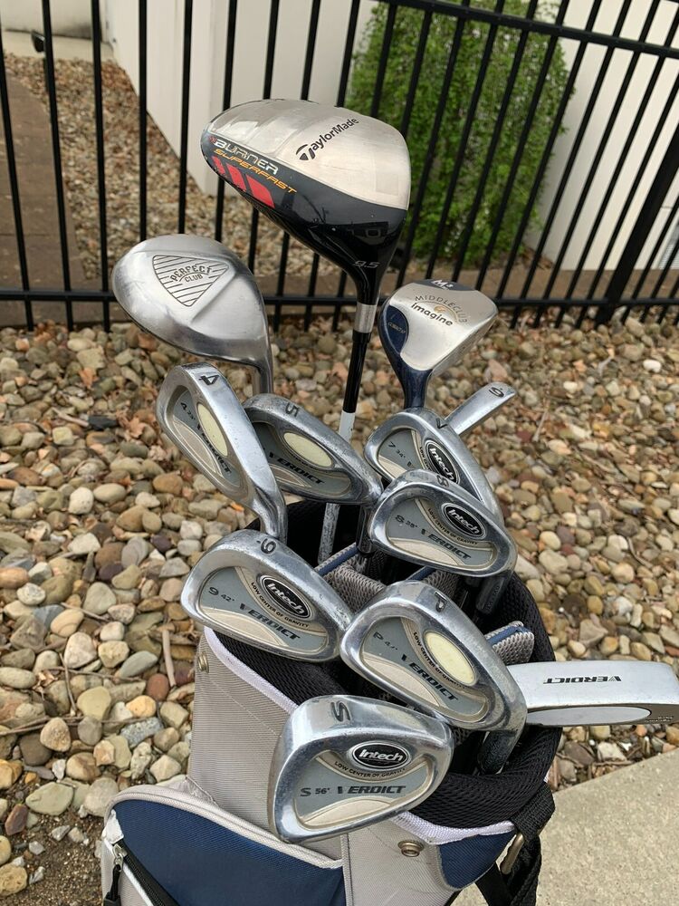Complete Set of Golf Clubs (1.5" Short) TaylorMade, Intech Mixed