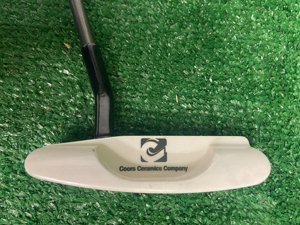Coors Commemorative Ceramic Putter Jean Broderick RH Graphite 35" NICE