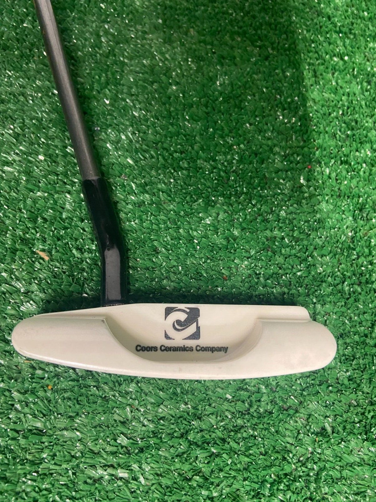 Coors Commemorative Ceramic Putter Jean Broderick RH Graphite 35" NICE
