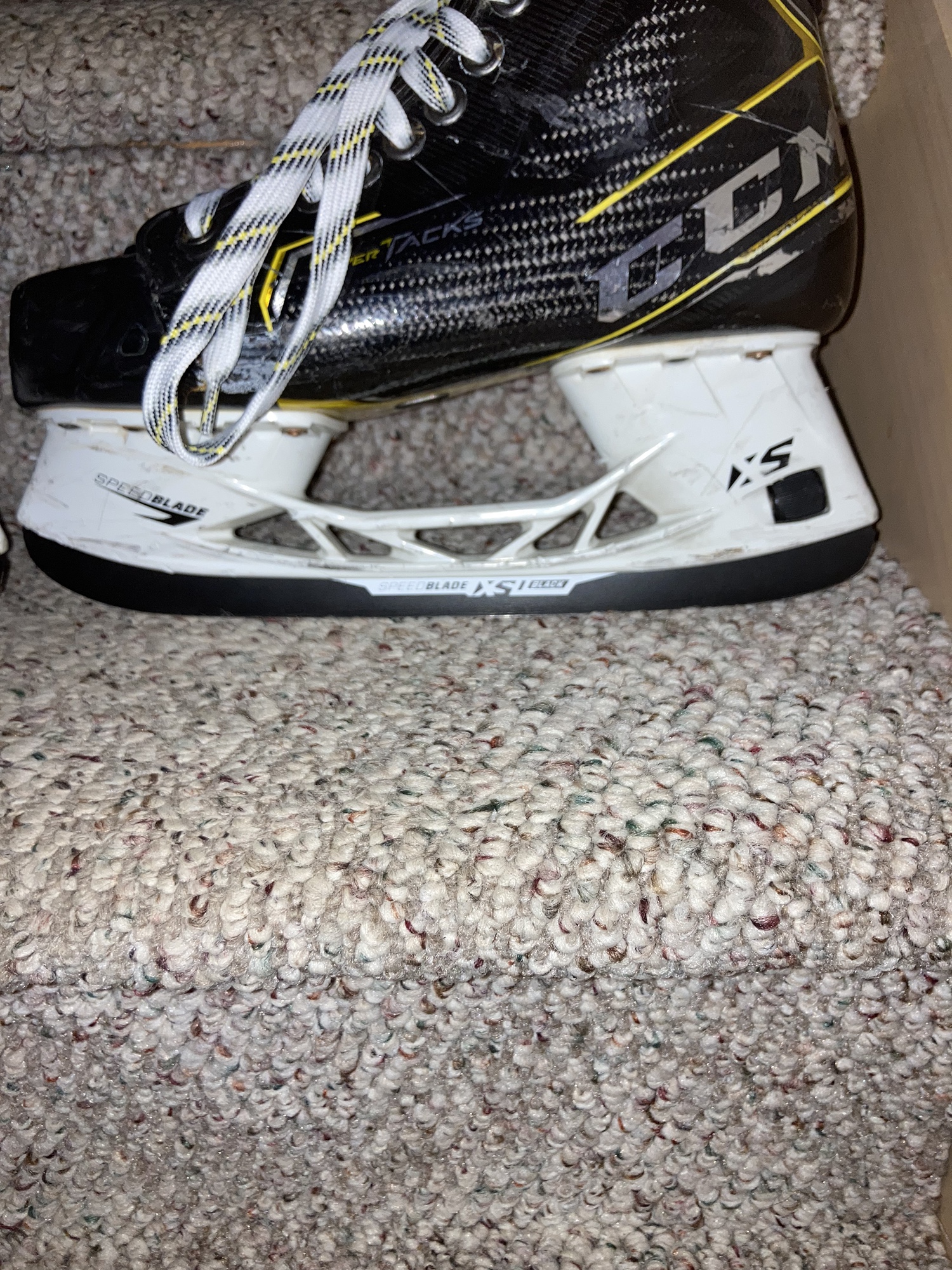 Used Senior CCM Super Tacks AS3 Pro Hockey Skates Size 7.5 SidelineSwap