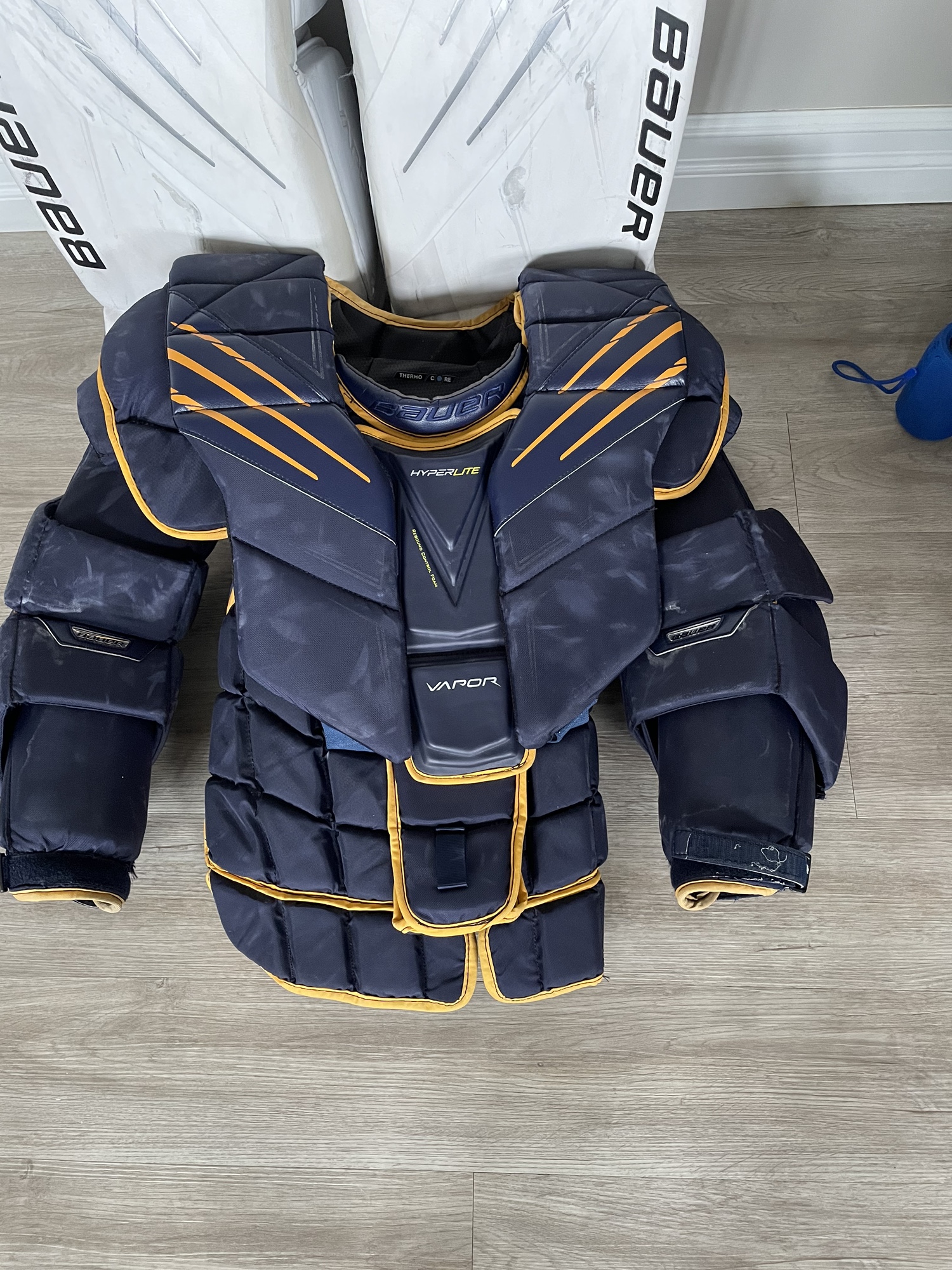 Bauer Pro Stock Custom Hyperlite Goalie Chest Protector SidelineSwap