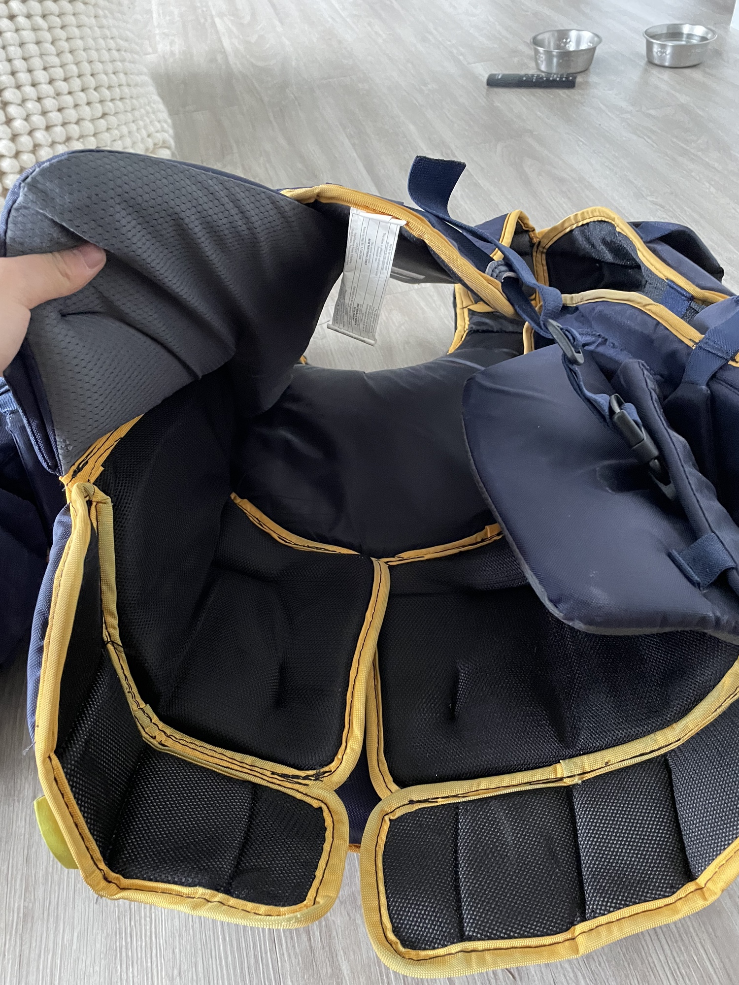 Bauer Pro Stock Custom Hyperlite Goalie Chest Protector SidelineSwap