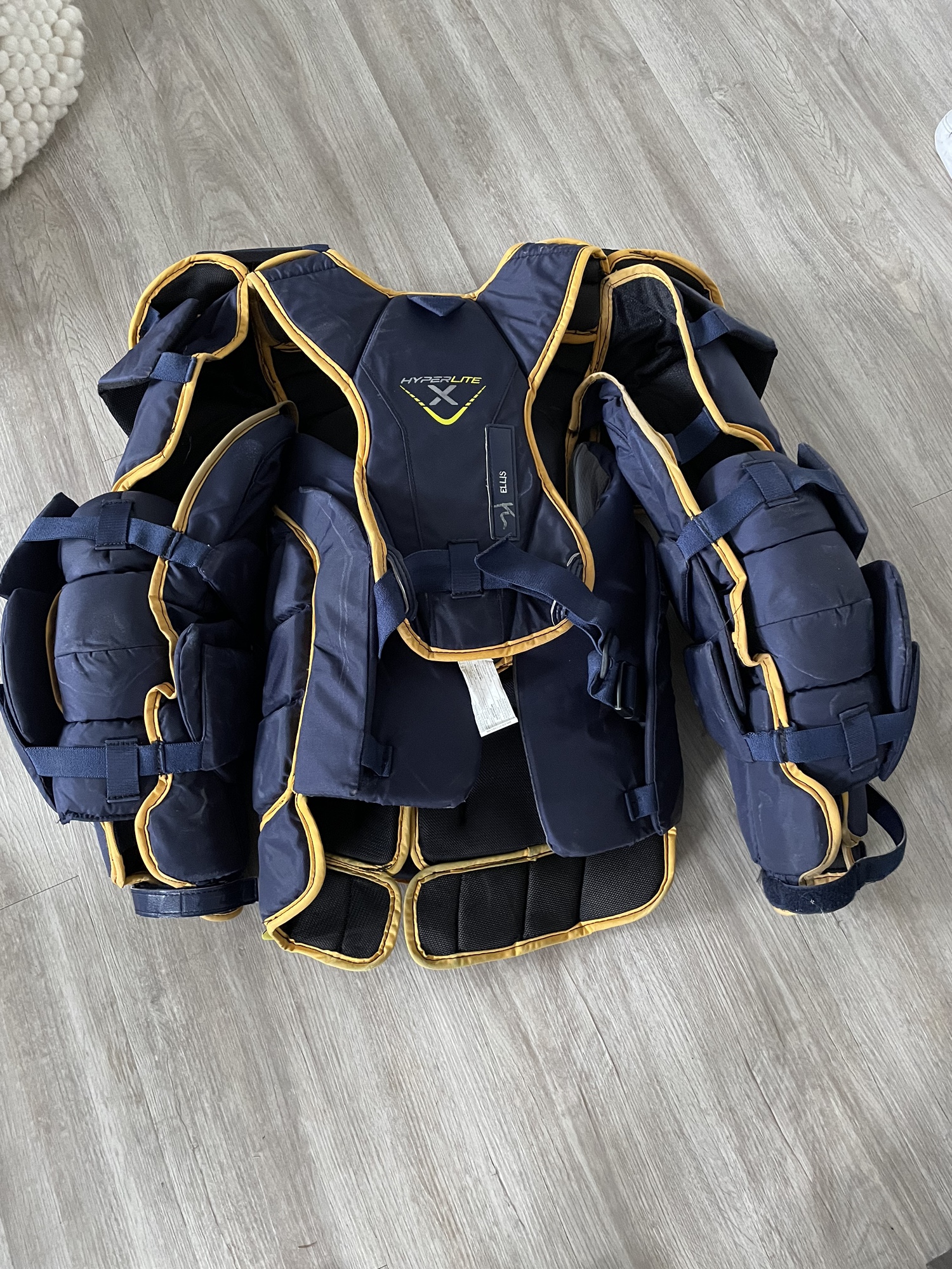 Bauer Pro Stock Custom Hyperlite Goalie Chest Protector SidelineSwap