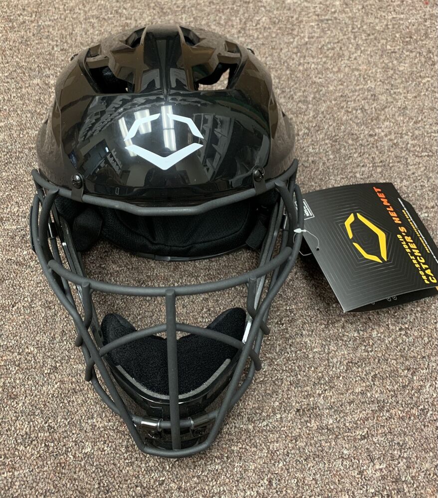 Evoshield ProSRZ Adult 16+ Baseball Catchers Gear Set Black