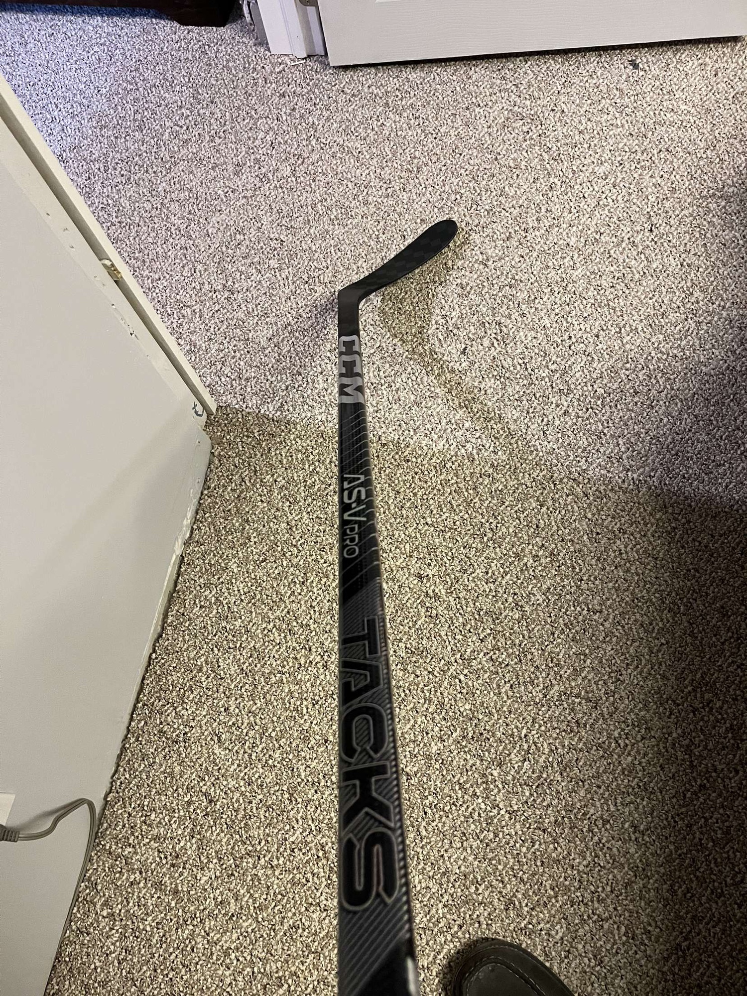 Pro Stock Owen Beck CCM Tacks ASV Hockey Stick SidelineSwap