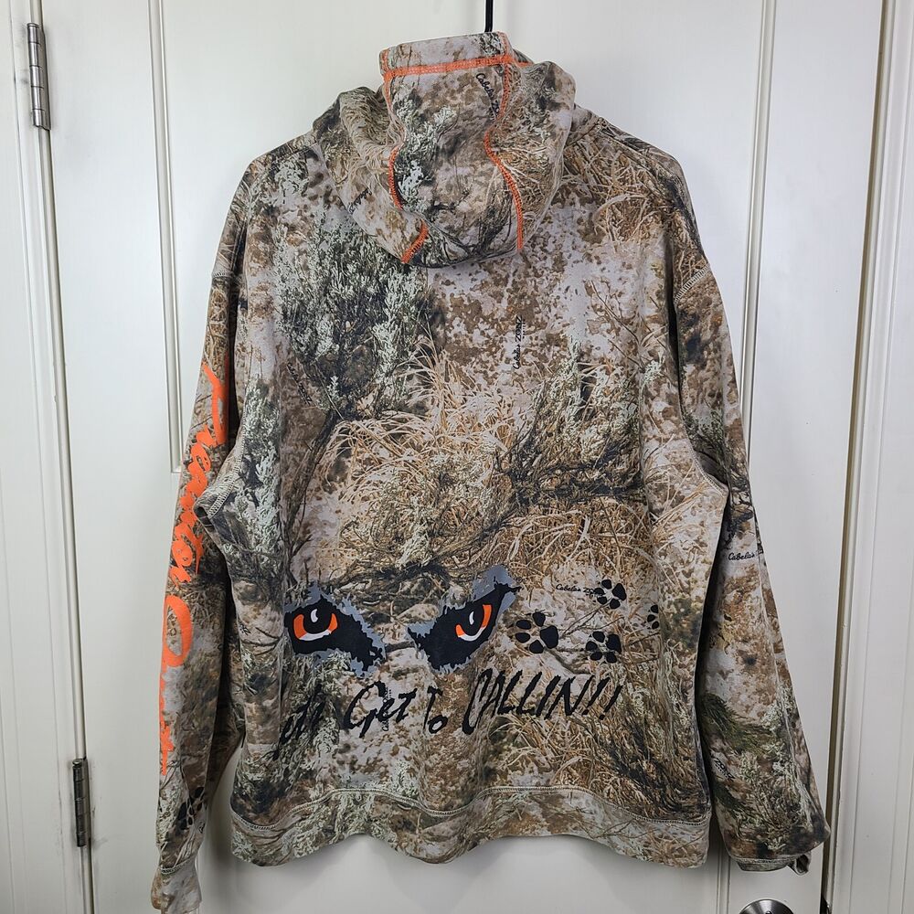 Cabela’s Predator Quest Camo Hoodie Zonz Western Outdoors Hunting Size