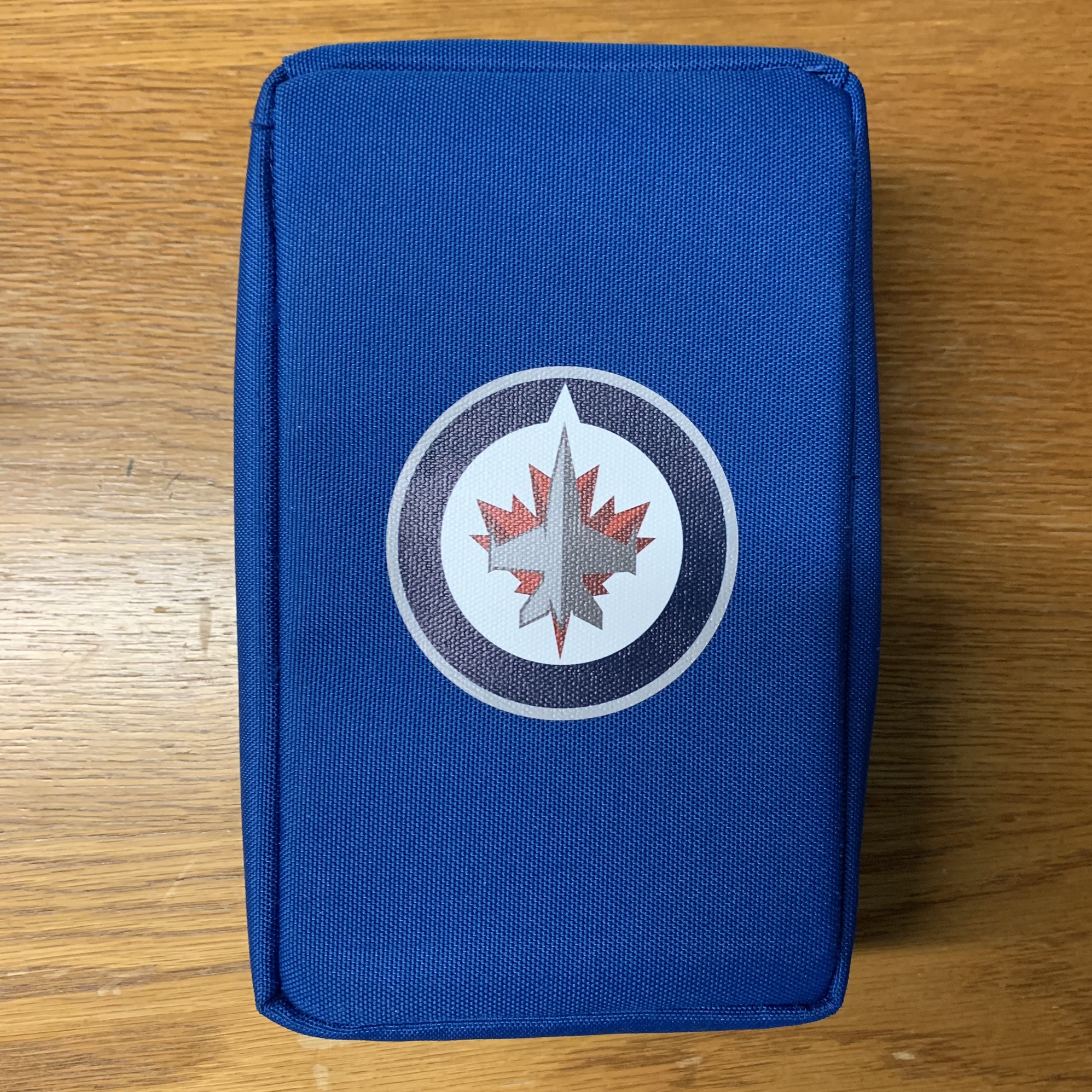 4orte Winnipeg Jets Pro Stock Hockey Toiletry Bag SidelineSwap