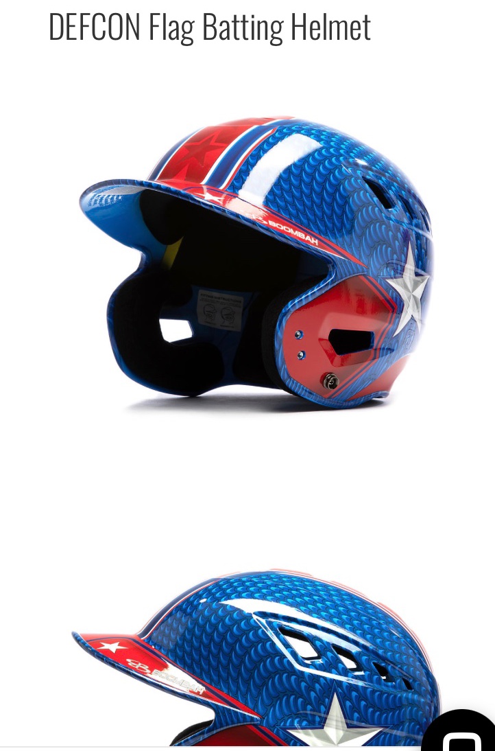 Boombah DEFCON Flag Batting Helmet SidelineSwap