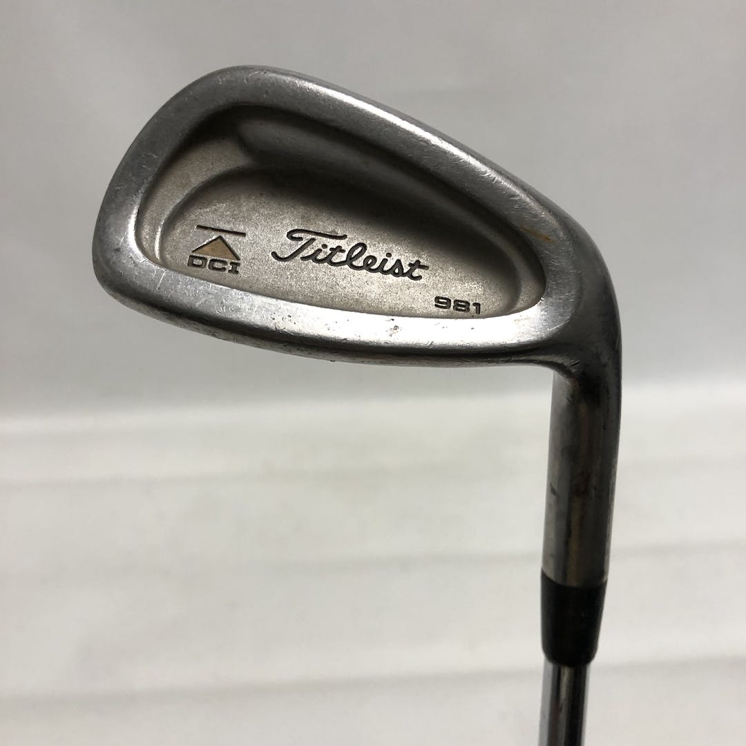 Used Titleist Dci 981 Pitching Wedge Steel Regular Golf Wedges