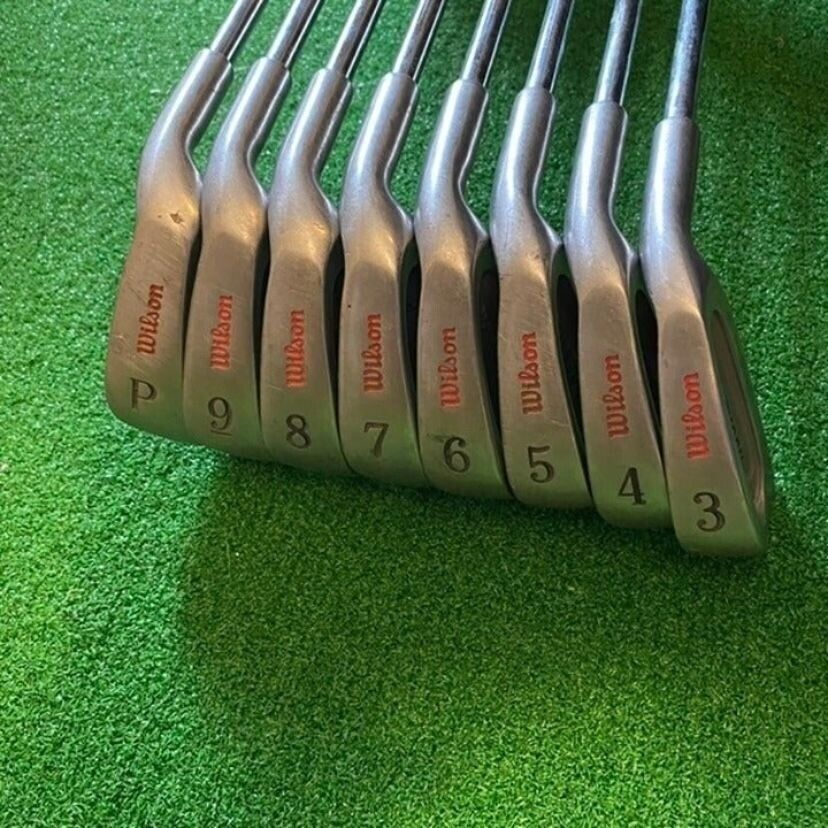 Wilson Aggressor Golf Club Iron Set 3PW Steel Shaft Ready To Play