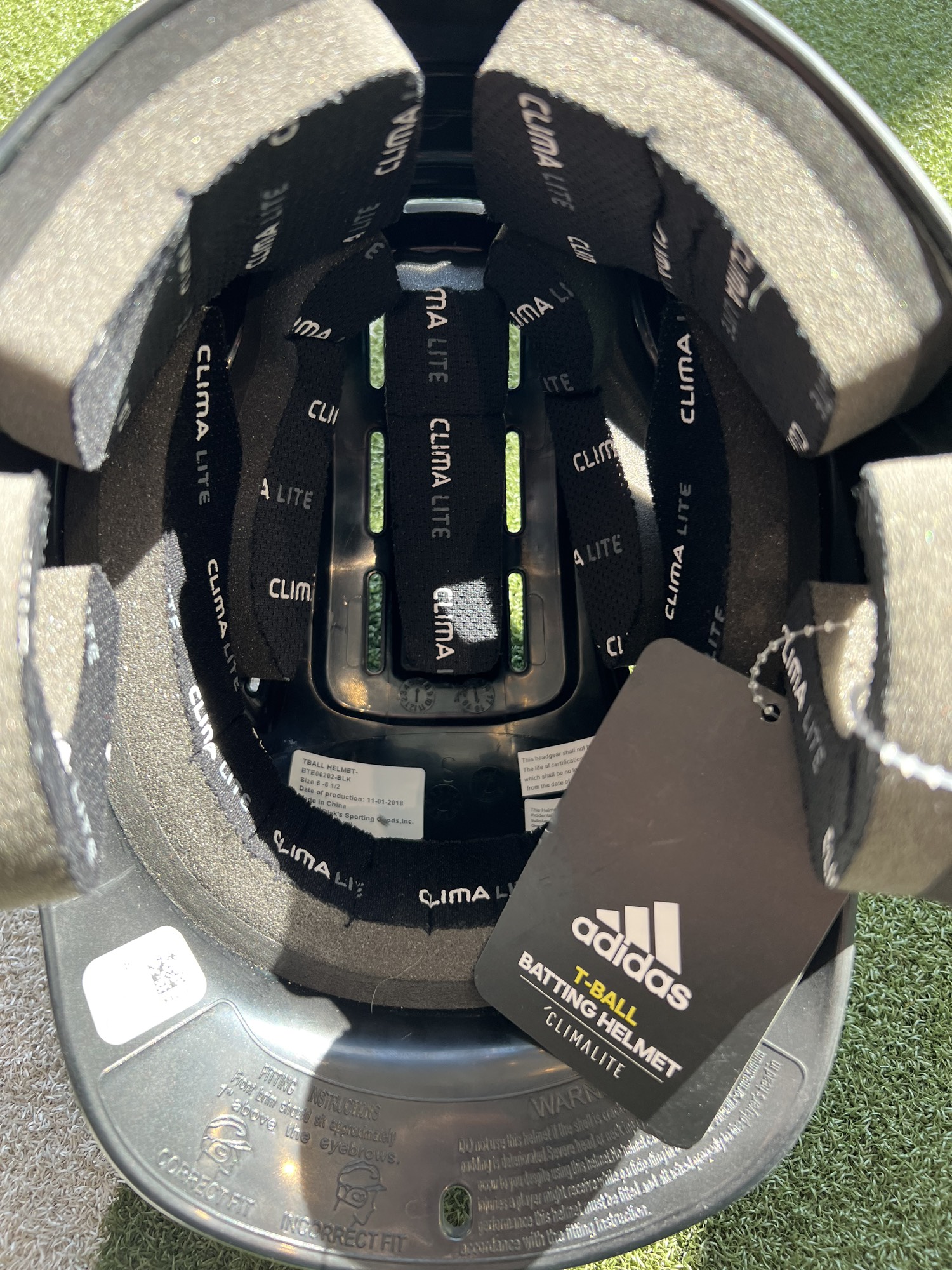 New 6 1/2 Adidas Batting Helmet SidelineSwap