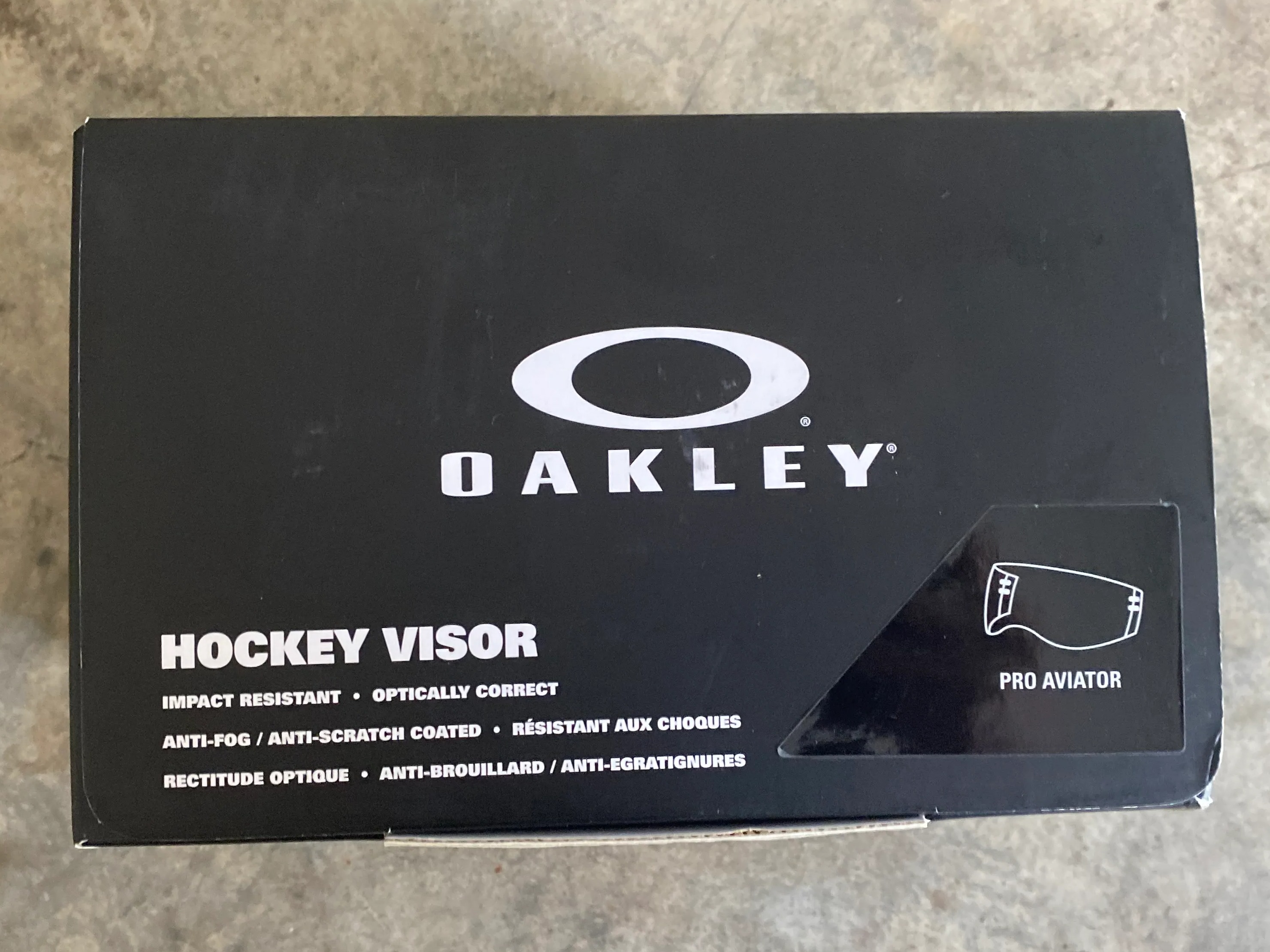 Like NEW Oakley Hockey Visor (Aviator) SidelineSwap