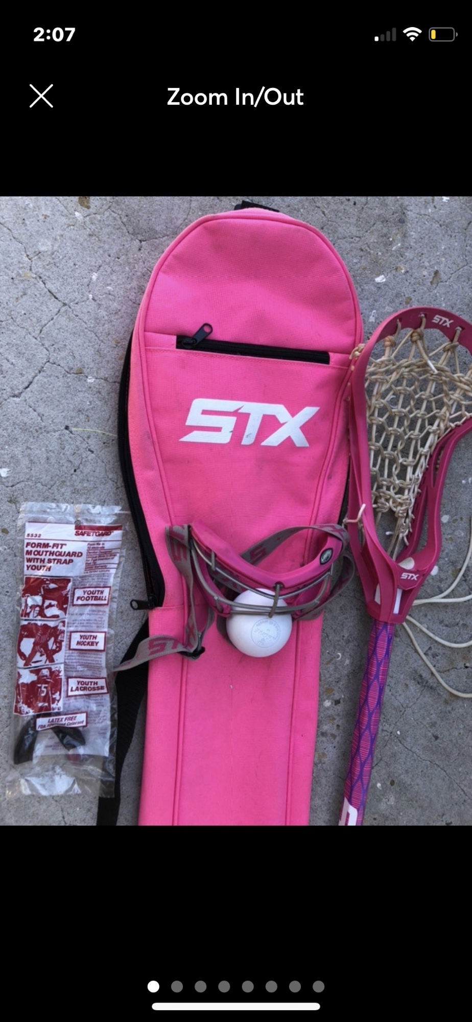 Pink girls lacrosse equipment SidelineSwap