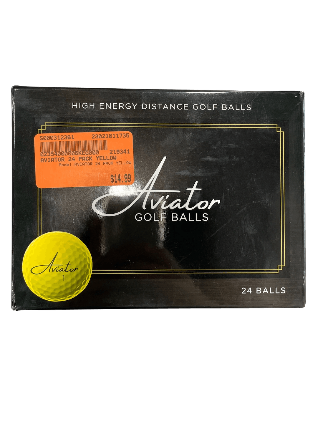 Used Aviator 24 Pack Yellow Golf Balls SidelineSwap