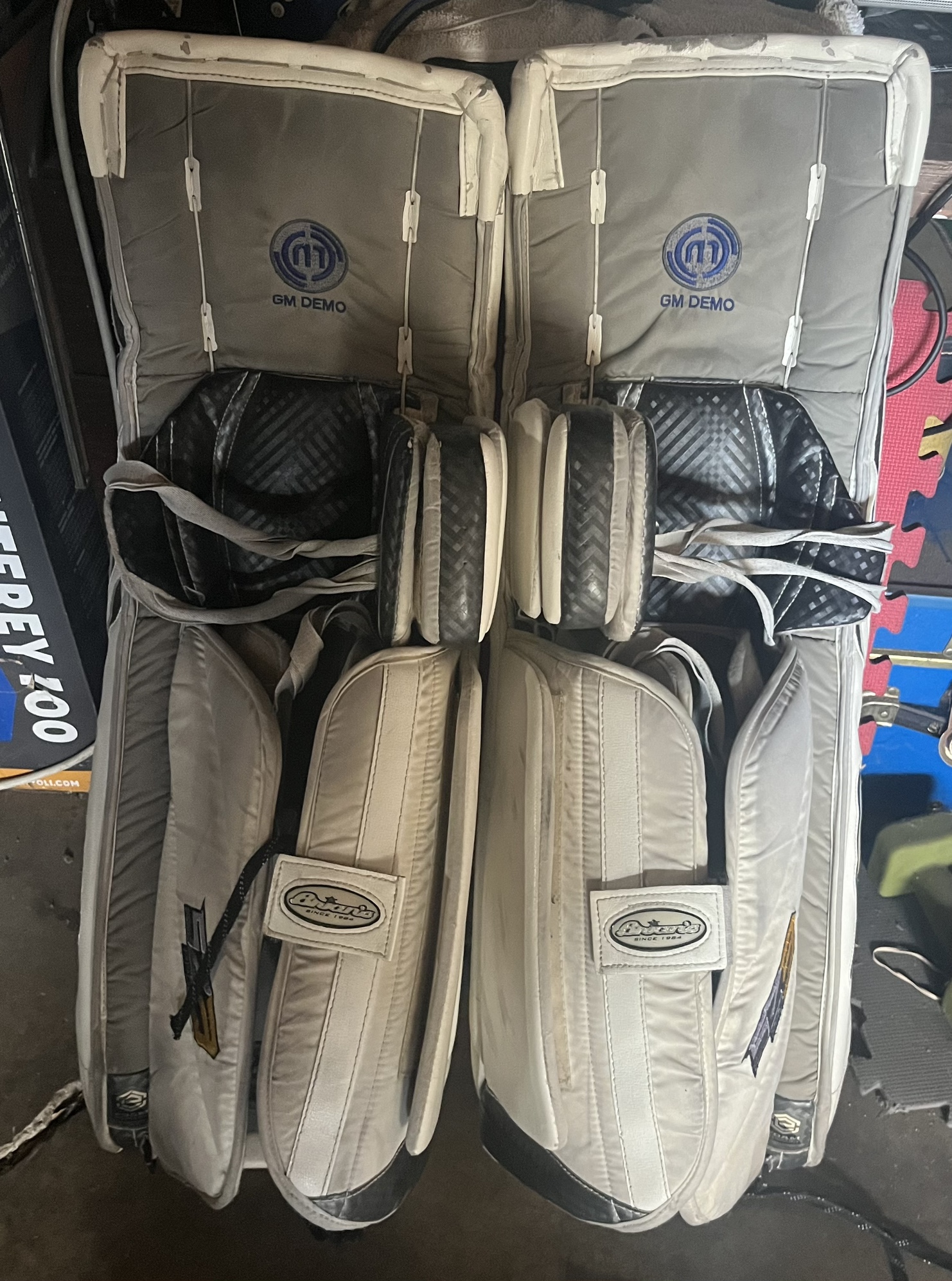 36" Brian's Pro Stock SubZero Pro 3 Goalie Leg Pads SidelineSwap