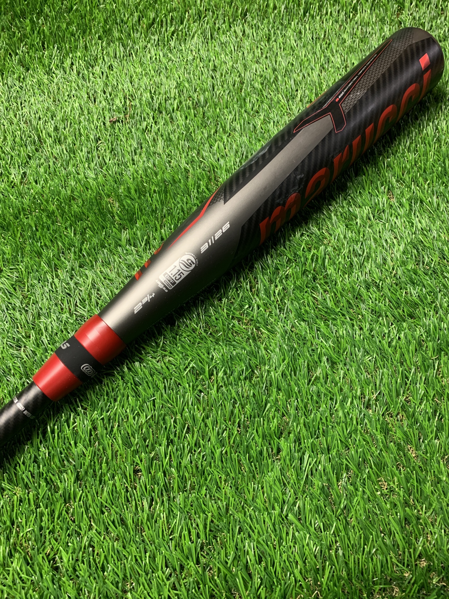 Marucci 2022 Cat 9 Composite Baseball Bat (5) 31 inch 26 oz DEMO