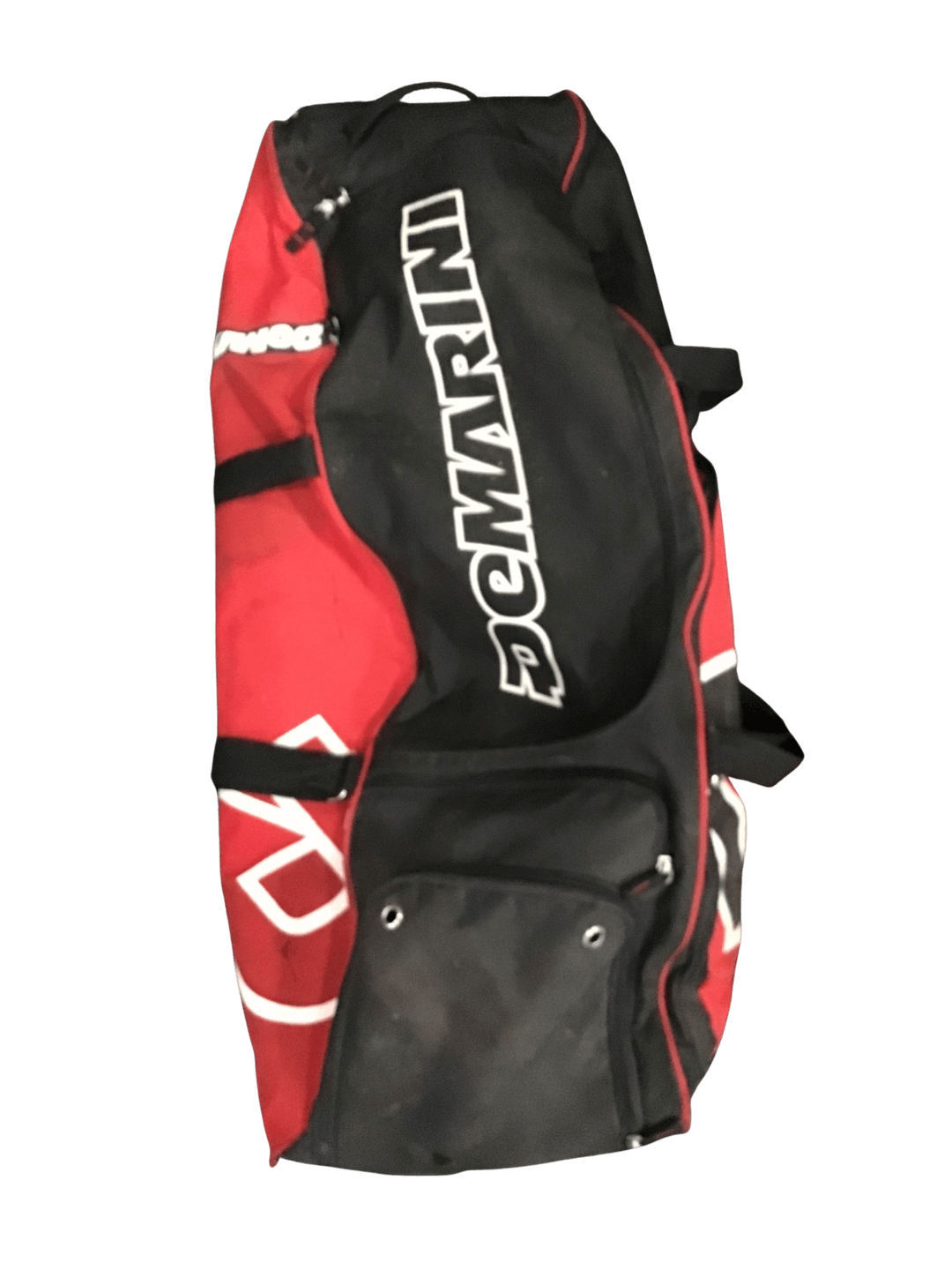 Used Demarini Red Wheel Bag Baseball And Softball Equipment Bags