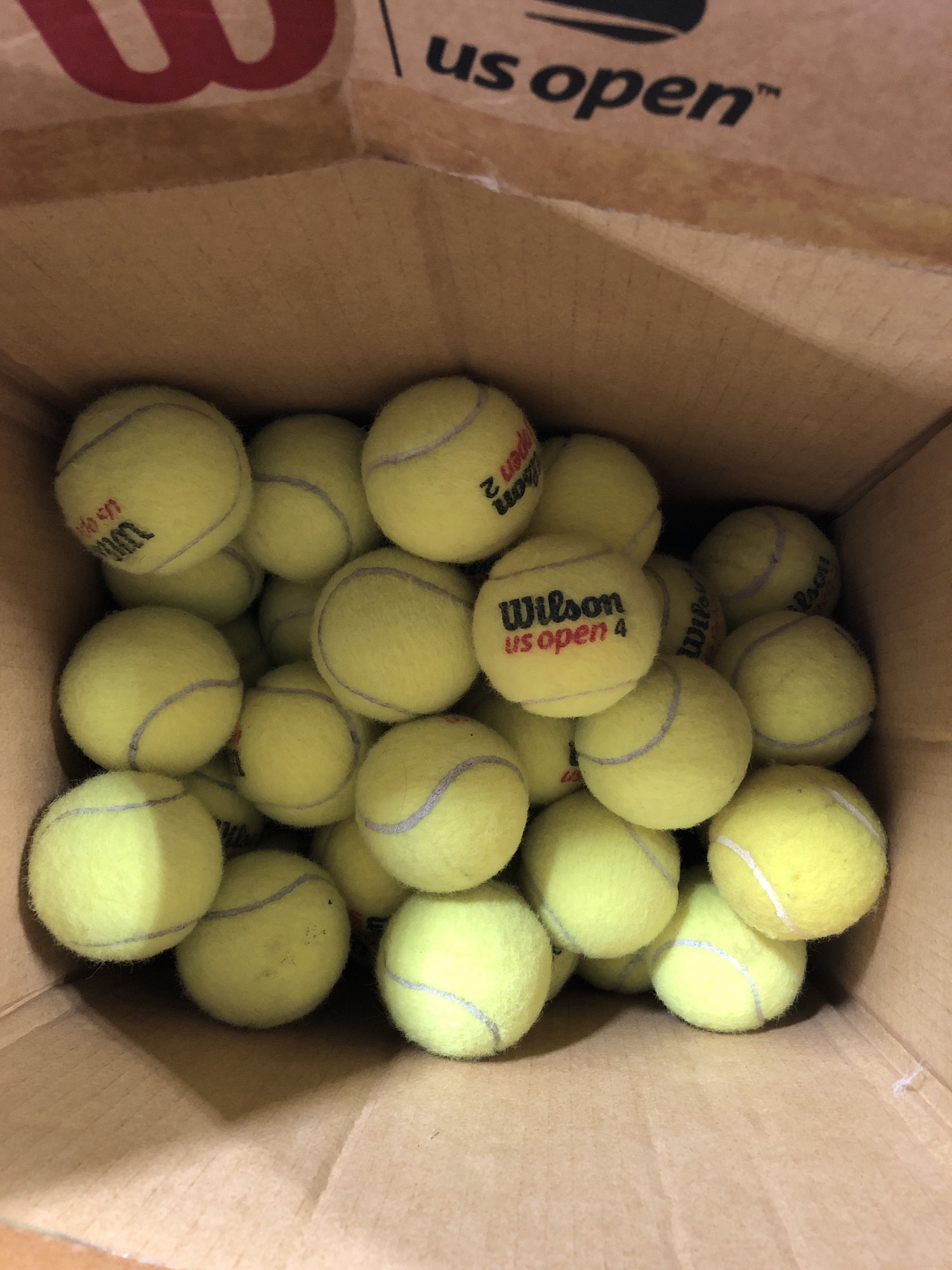 52 Used Tennis Balls SidelineSwap