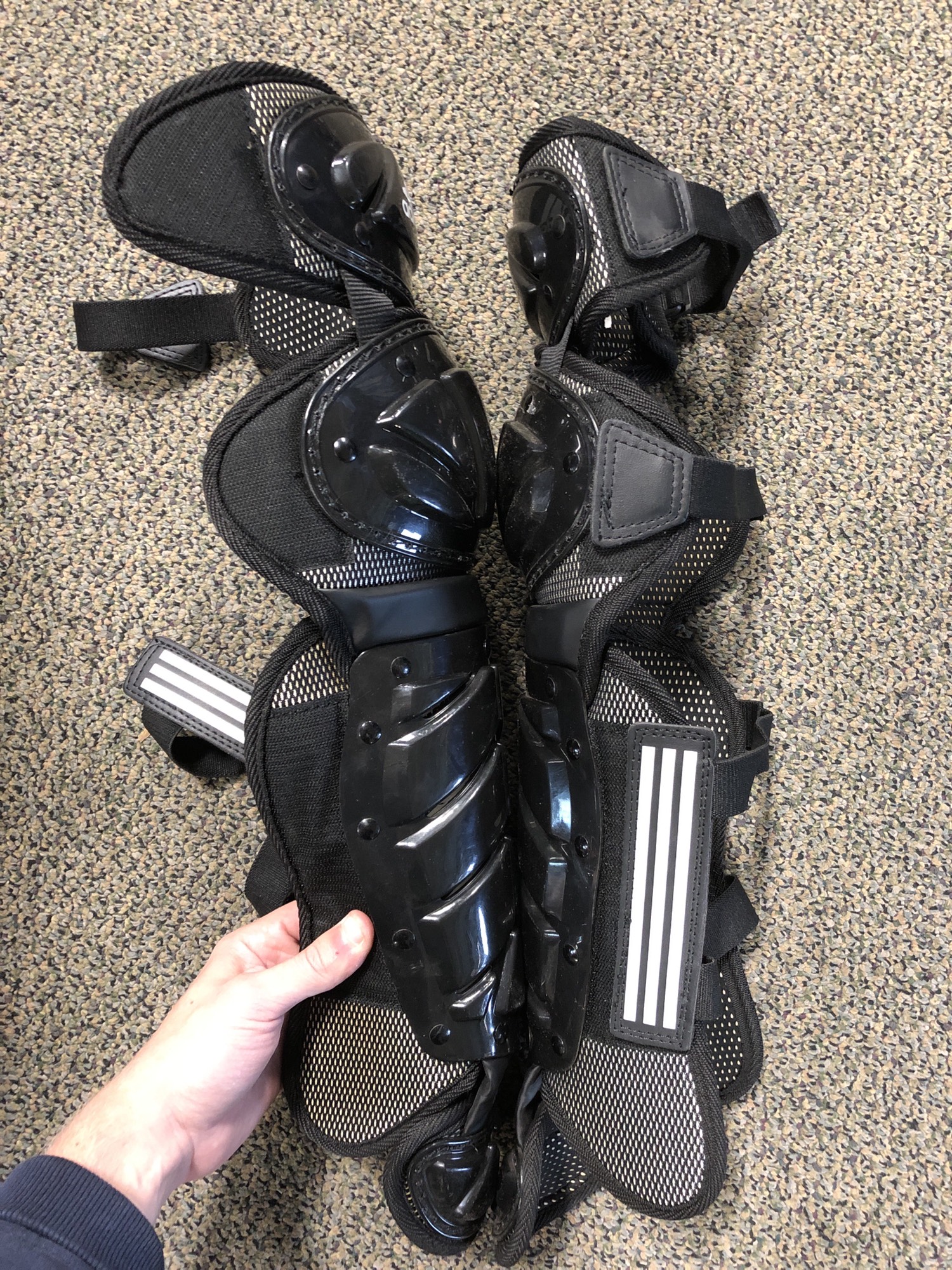 Used Adidas Catcher's Leg Guard SidelineSwap