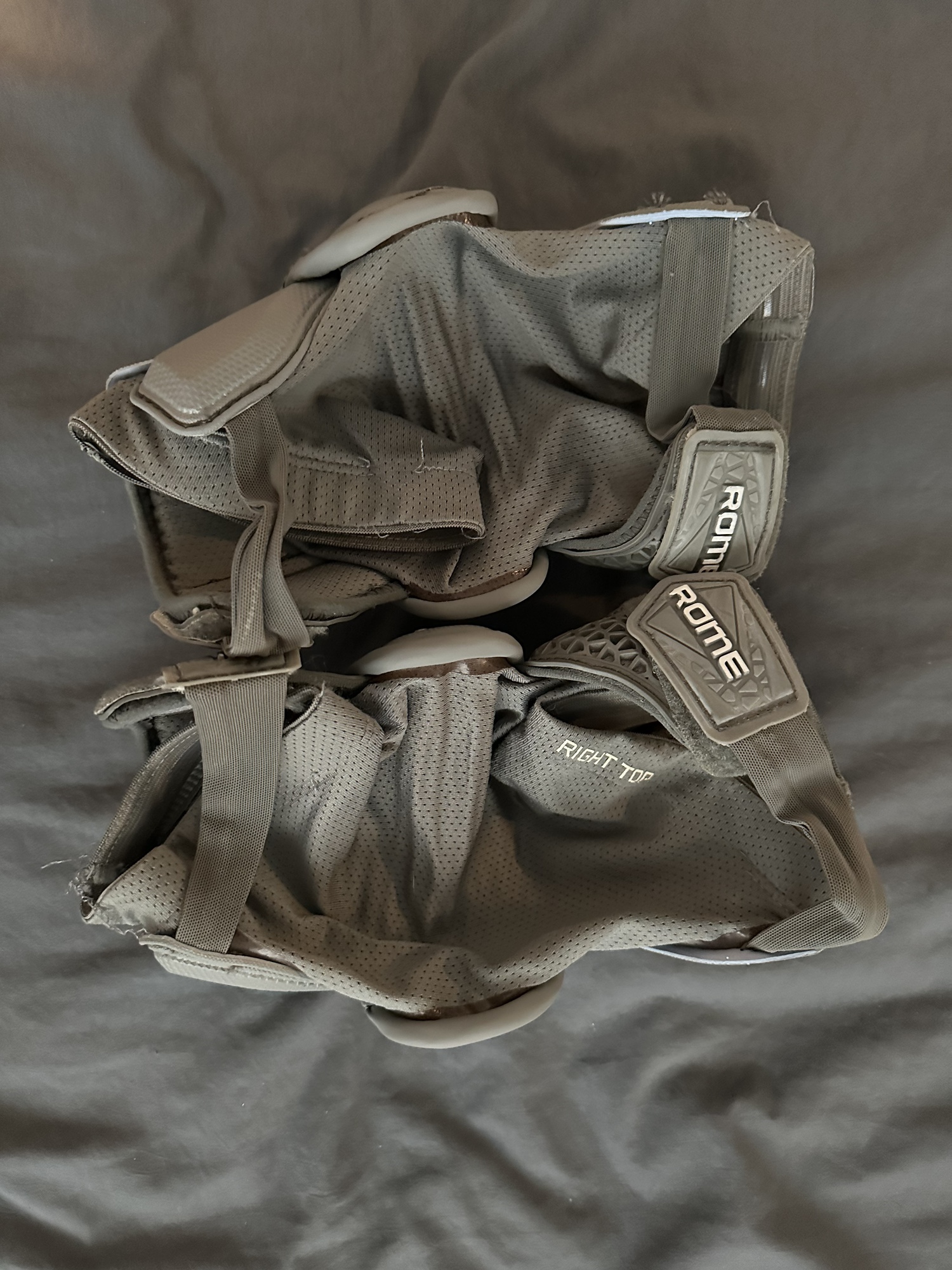Large Maverik Rome Arm Pads Grey SidelineSwap