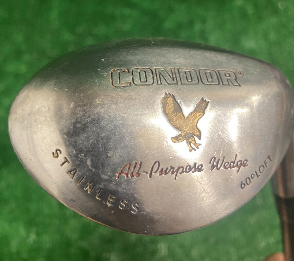 Condor Golf All Purpose Stainless Lob Wedge 60* RH Regular Graphite 35