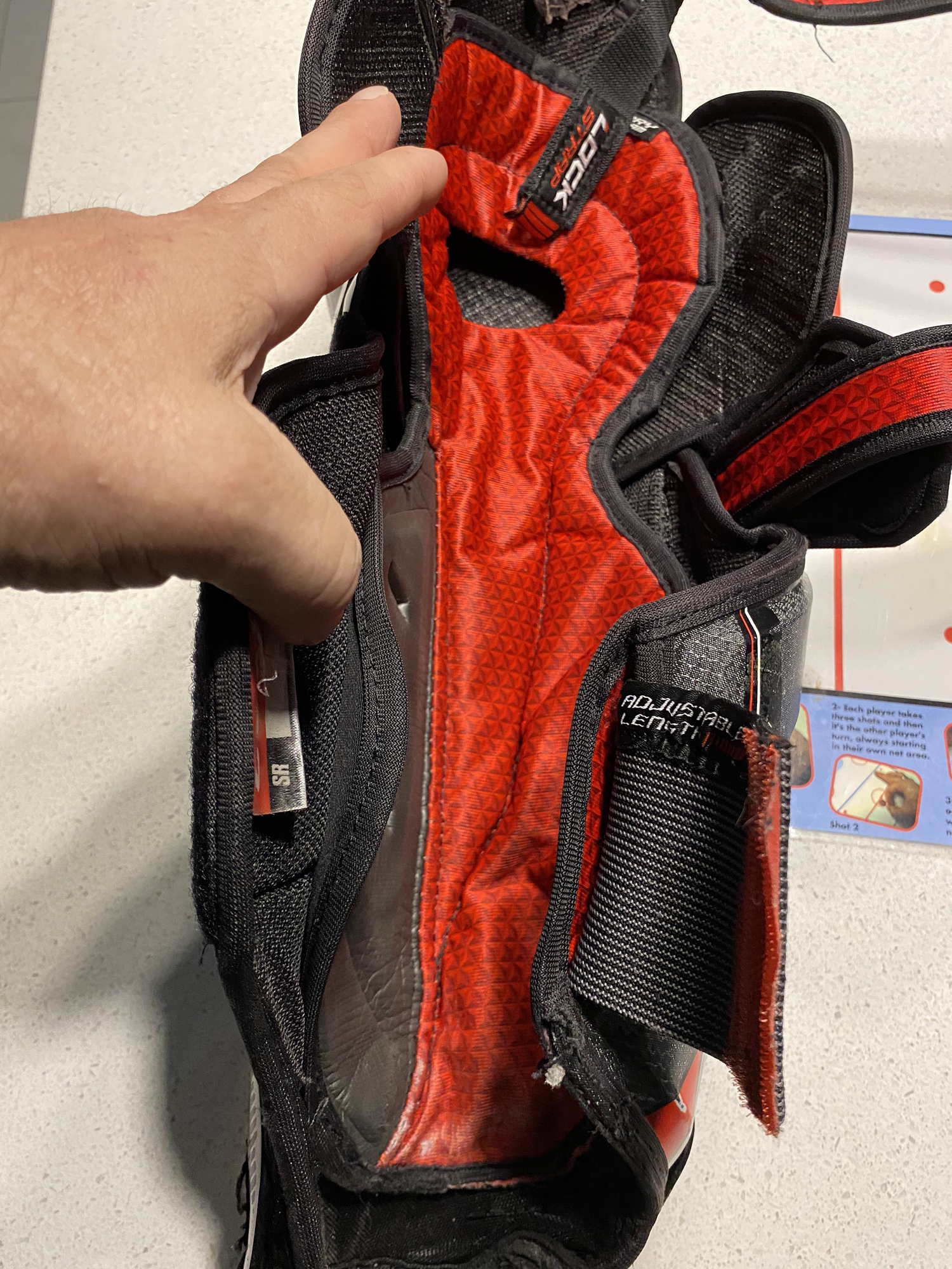 Used CCM JetSpeed FT1 Shin Pads SidelineSwap