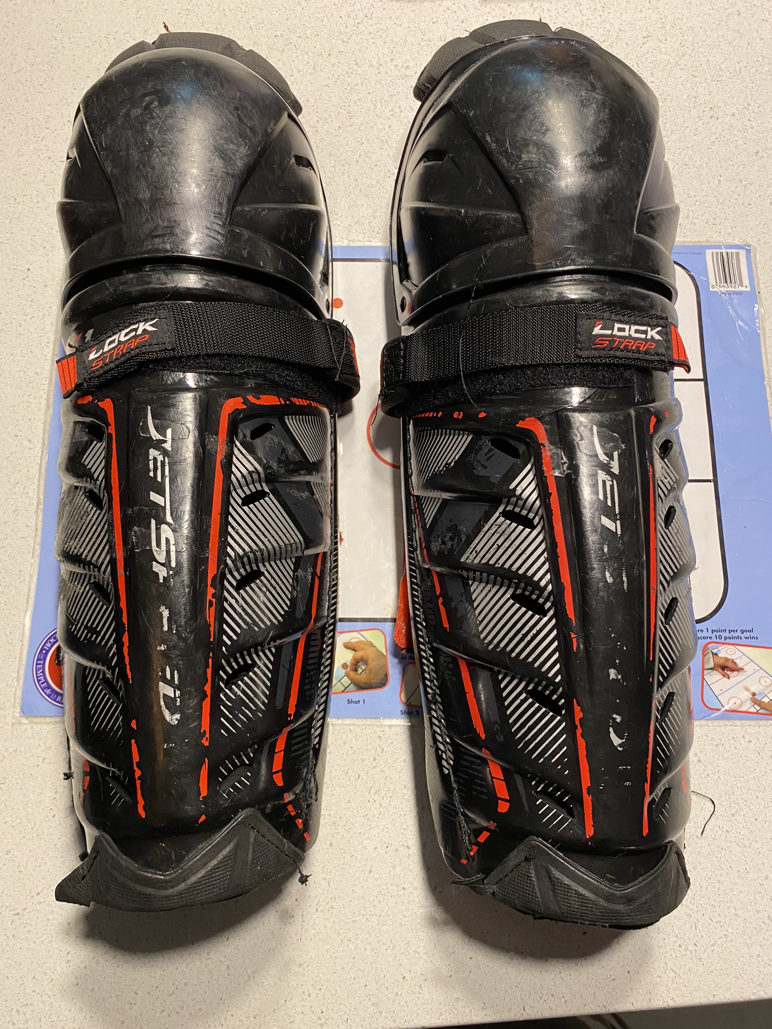 Used CCM JetSpeed FT1 Shin Pads SidelineSwap