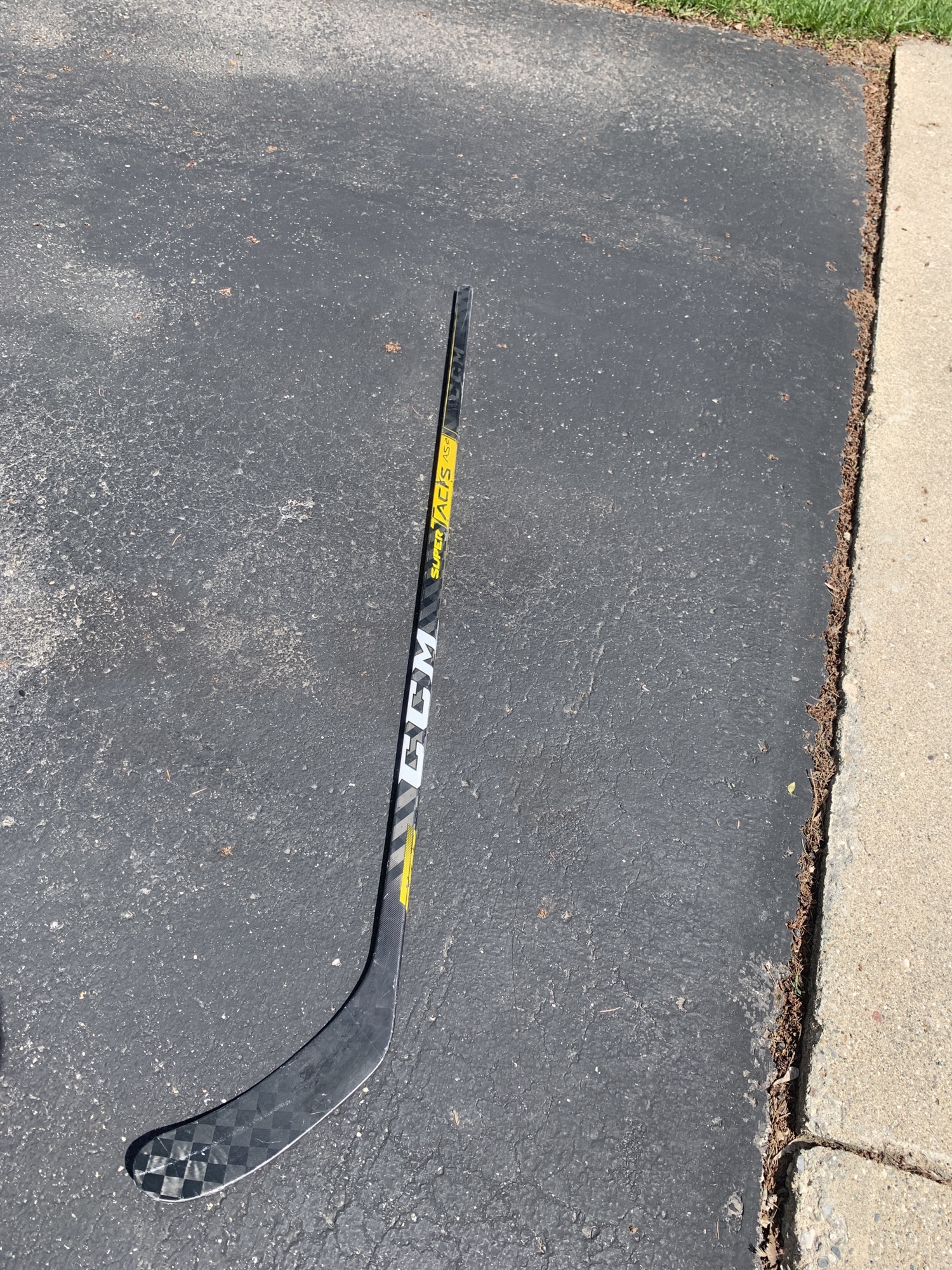 Reapired Pro Stock CCM Super Tacks AS2 Pro Hockey Stick Right