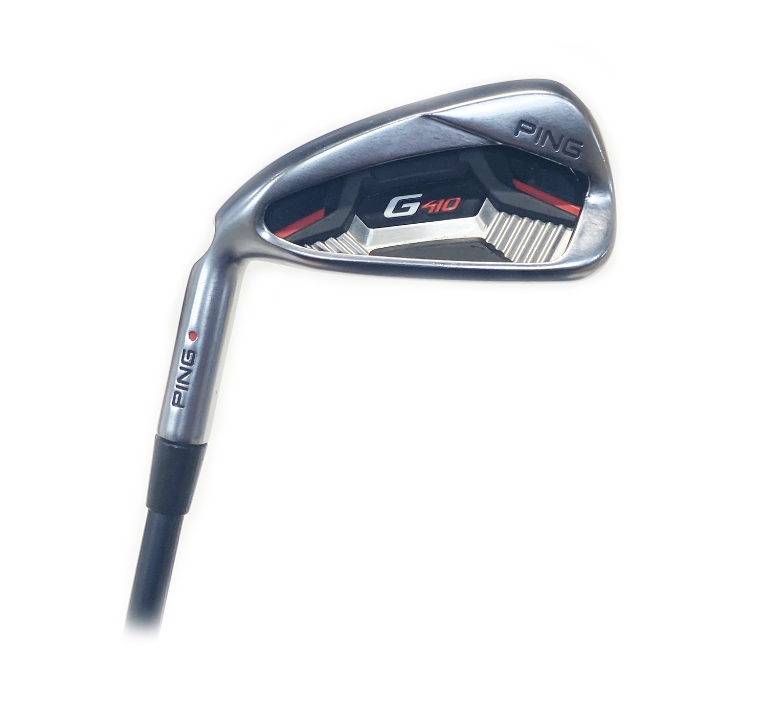 LH Ping G410 Red Dot 5PW Iron Set Graphite Ping Alta CB Senior Flex SidelineSwap