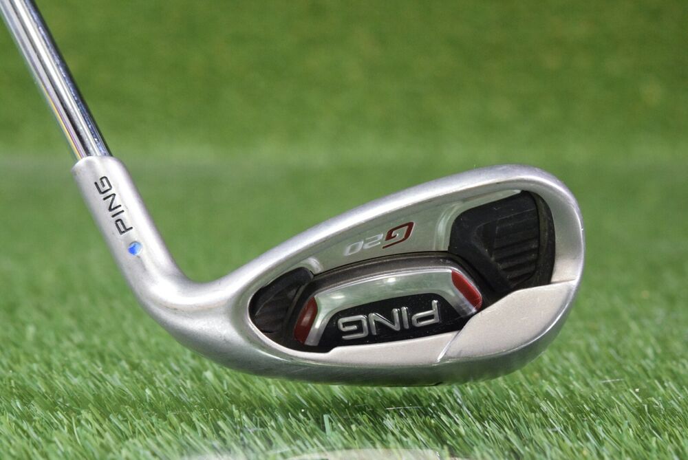 PING G20 BLUE DOT LOB WEDGE W/ PING CFS REGULAR FLEX STEEL SHAFT