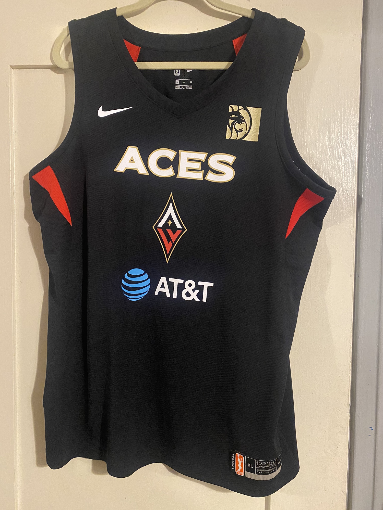 Kelsey Plum Las Vegas Aces jersey SidelineSwap