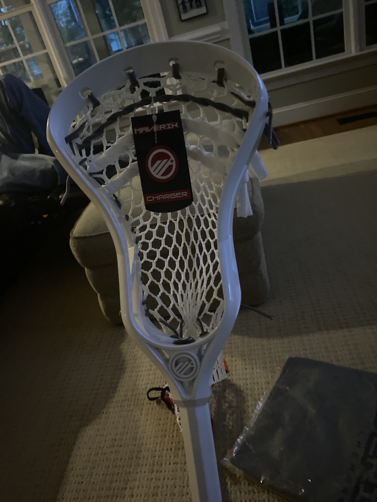 Starter Lacrosse Kit Including Stick, Fiddle Stick,Elbow Pads,gloves