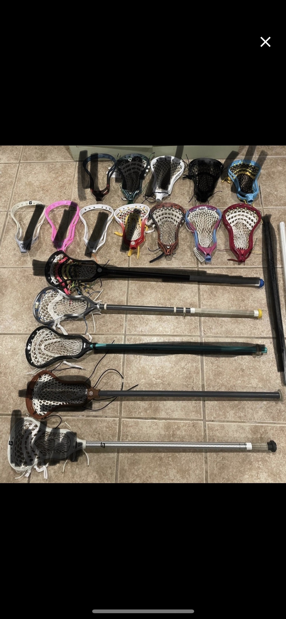 LACROSSE STICK LOT SEE DESCRIPTION SidelineSwap