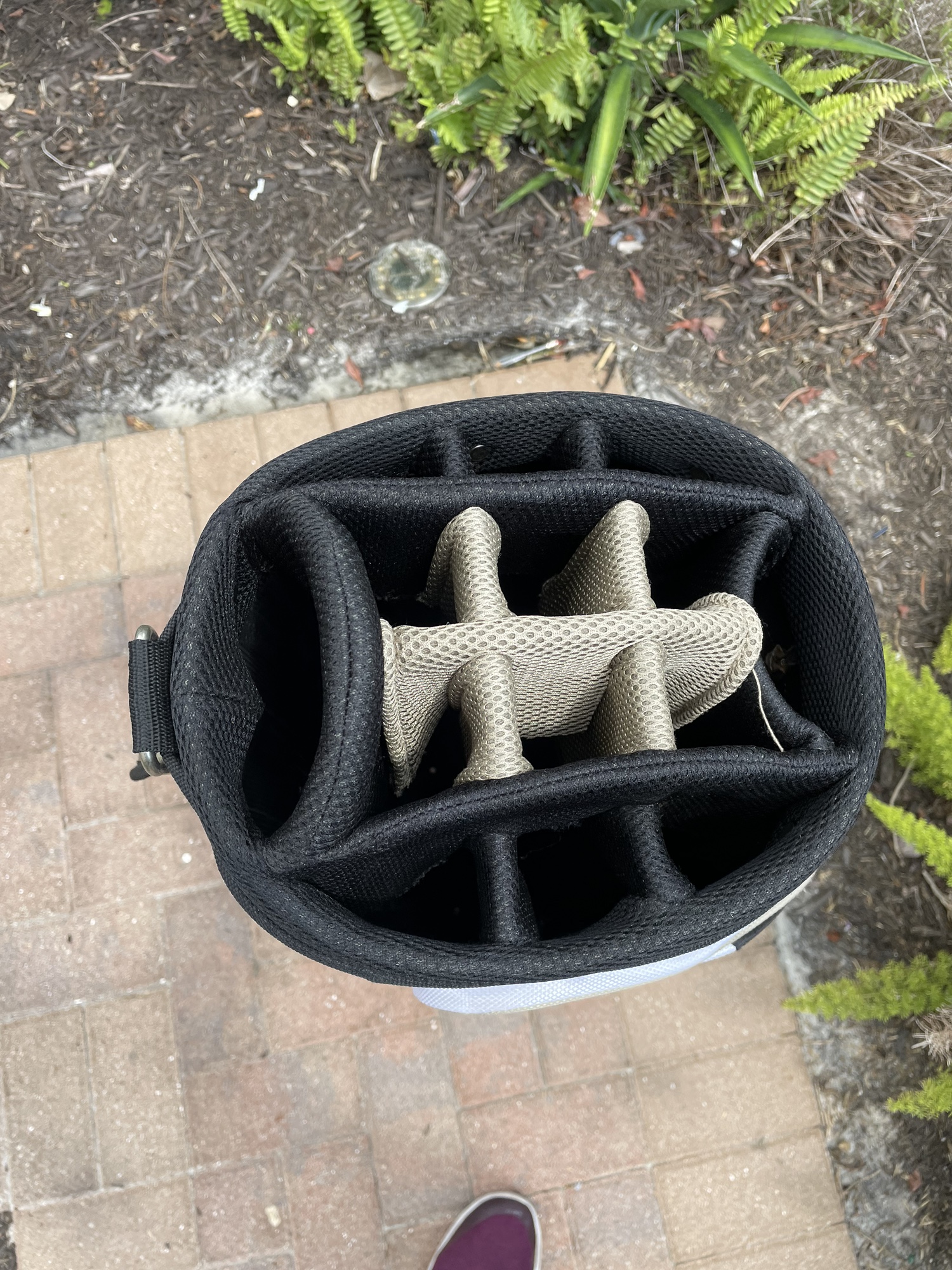 Women's Golf Cart Bag 13 Dividers Top Flite with shoulder strap