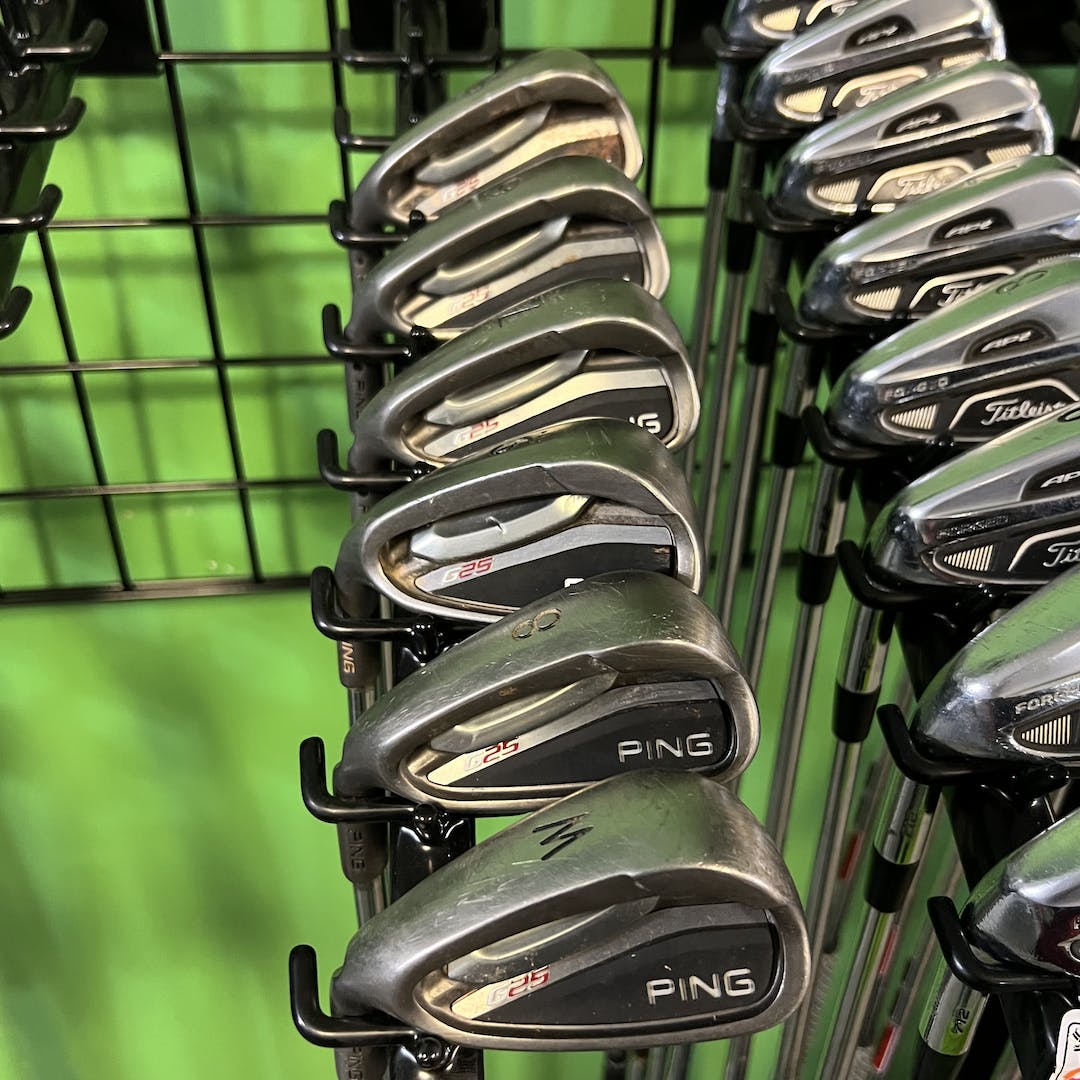 Used Ping G25 5ipw Stiff Flex Steel Shaft Iron Sets SidelineSwap