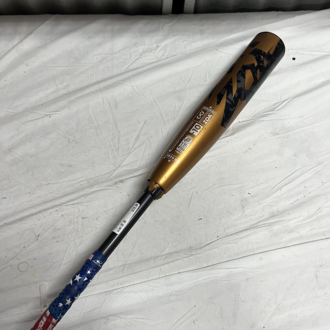 Used Demarini Zoa 2022 30" 10 Drop Usssa 2 3 4 Barrel Bats CRACKED