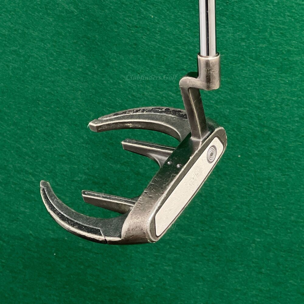 Odyssey White Ice Sabertooth 2 34" LNeck Mallet Putter Golf Club SidelineSwap