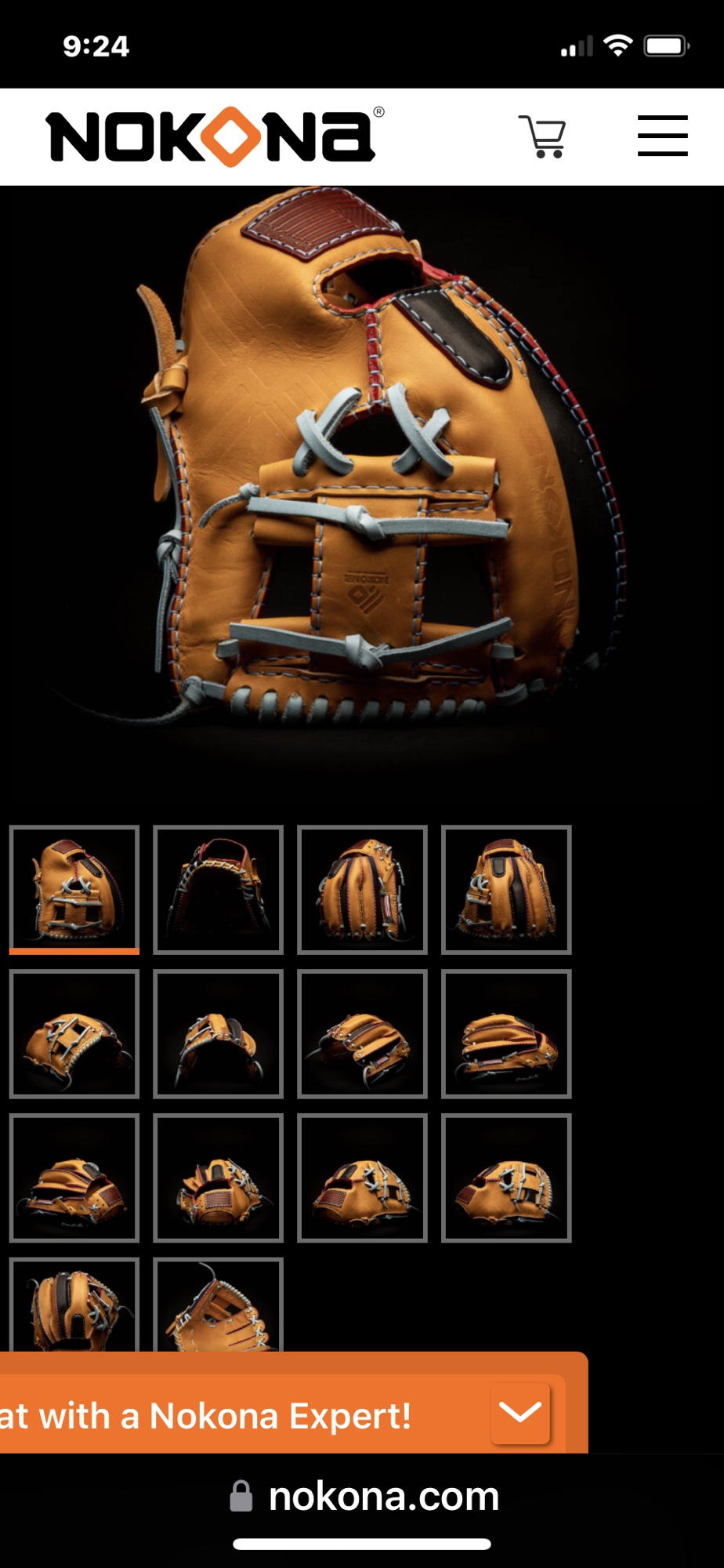 FSOT Nokona Edge X Made you Look 11.5” SidelineSwap