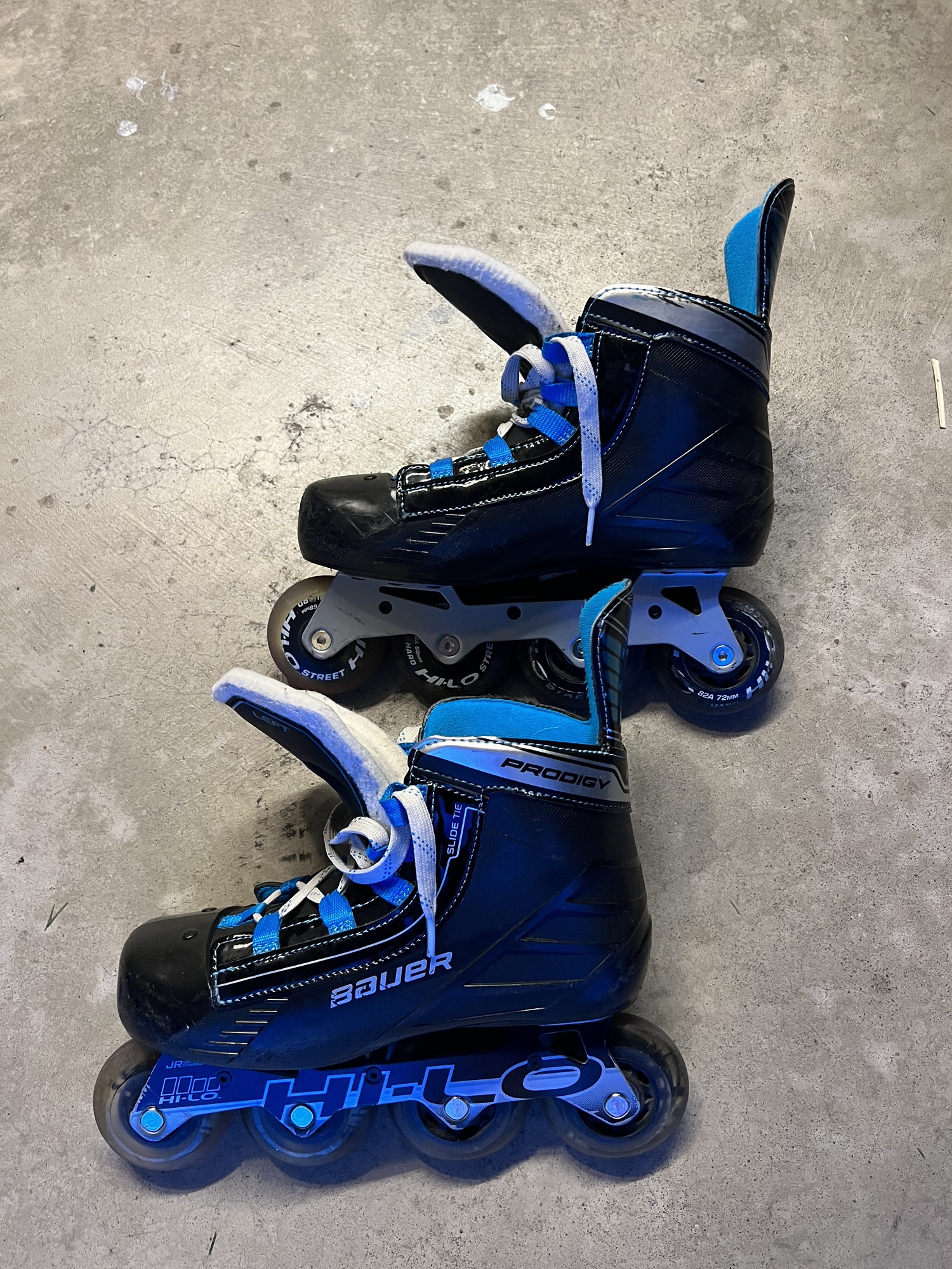 Used Bauer Prodigy Inline Skates Size 4 SidelineSwap