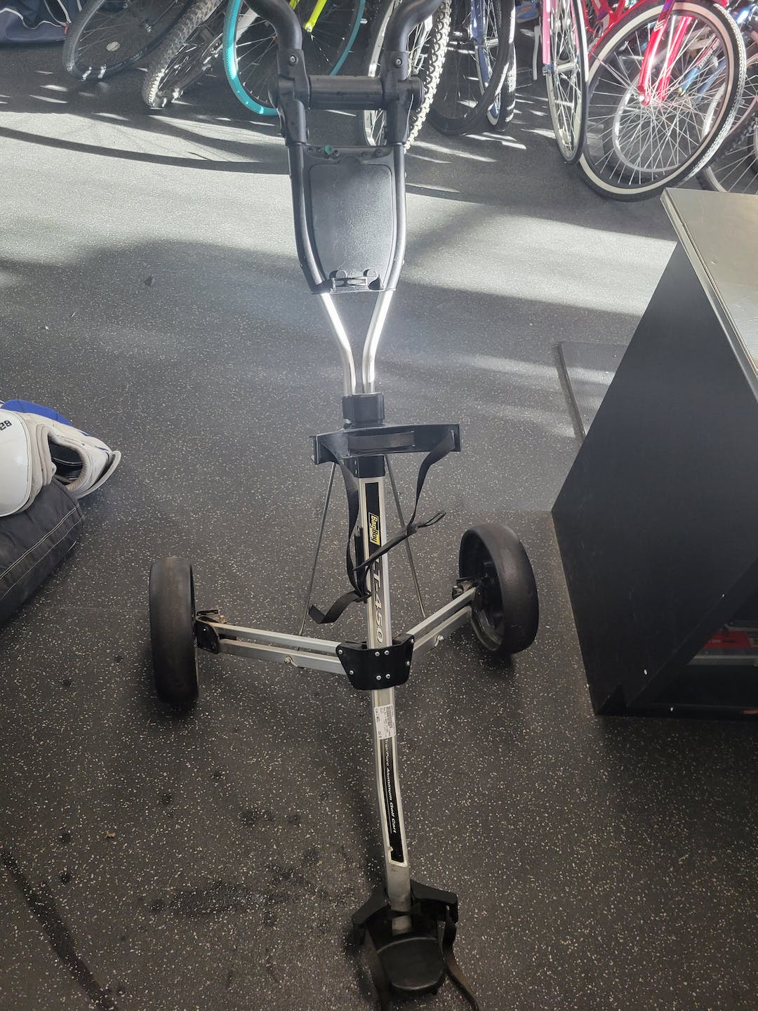 Used Bag Boy 2 Wheel Ft450 2 Wheel Steel Golf Carts SidelineSwap