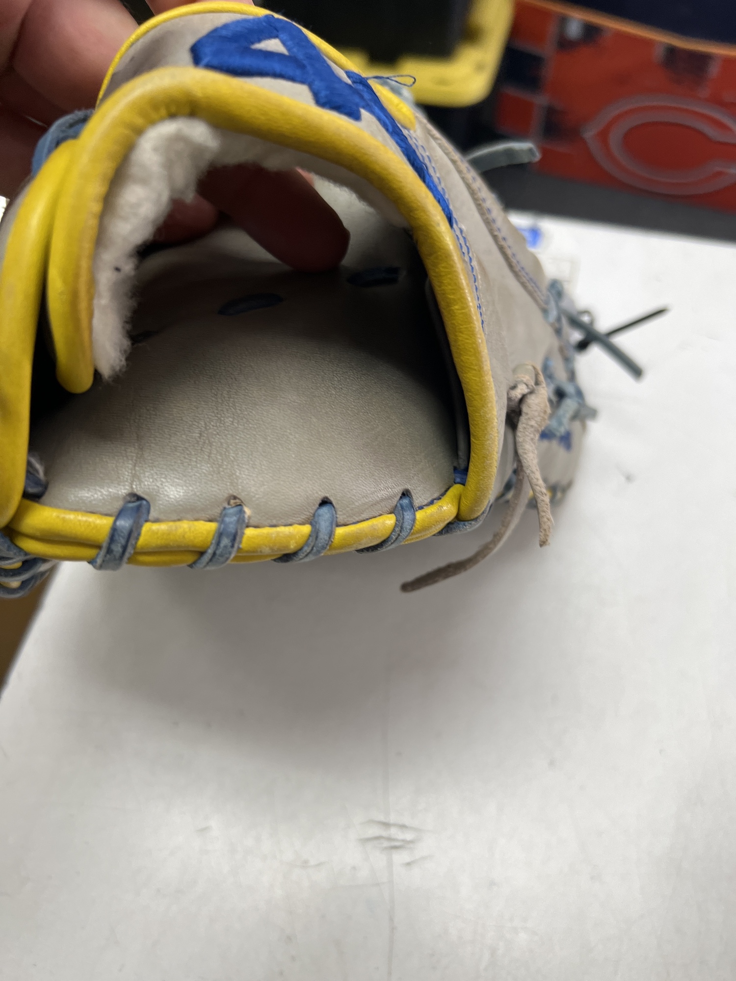 44 Pro Custom Baseball Glove First Base Mitt Youth 12.5 SidelineSwap