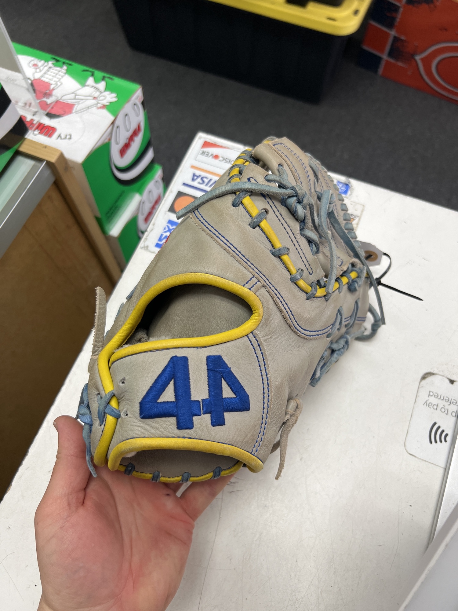 44 Pro Custom Baseball Glove First Base Mitt Youth 12.5 SidelineSwap