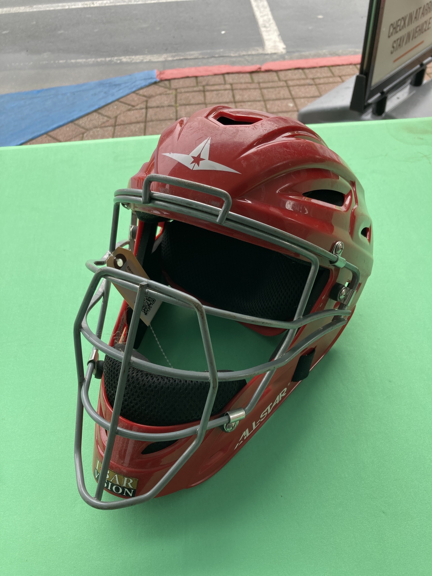 Used All Star MVP2510 Catcher's Mask SidelineSwap